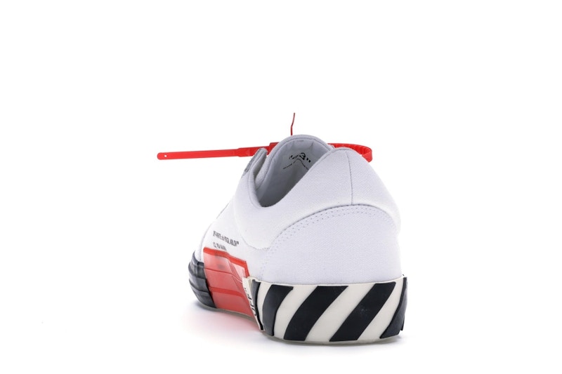OFF-WHITE Vulc Low White (Updated Stripes)