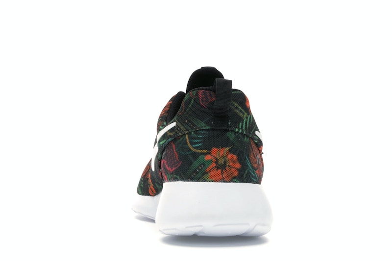 Nike Roshe Run Floral Print Total Orange