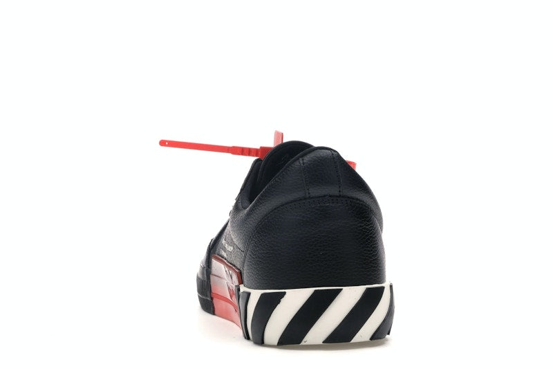 OFF-WHITE Vulc Low Black Leather FW19