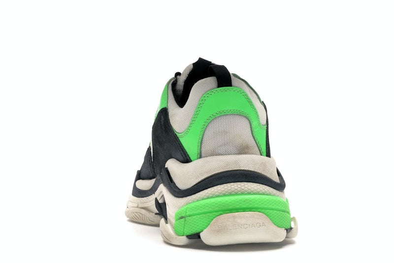 Balenciaga Triple S Mr. Porter Neon Green 2018