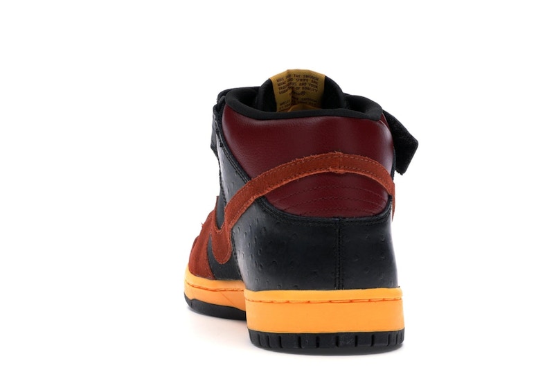 Nike SB Dunk Mid Ostrich Team Red