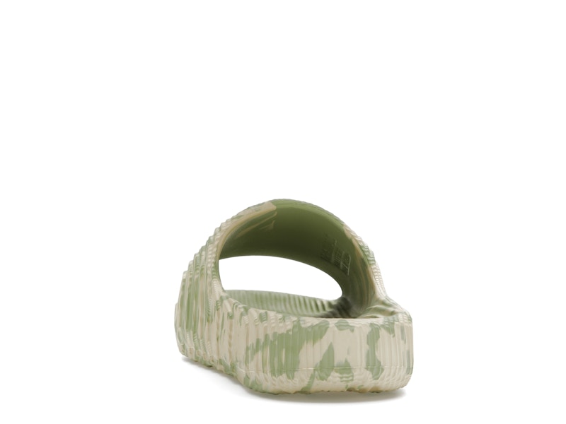 adidas Adilette 22 Slides Magic Lime St Desert Sand