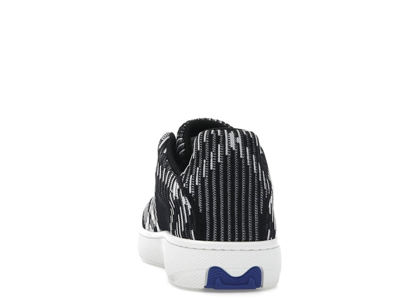Burberry Check Knit Box Sneaker Black White (Women's)
