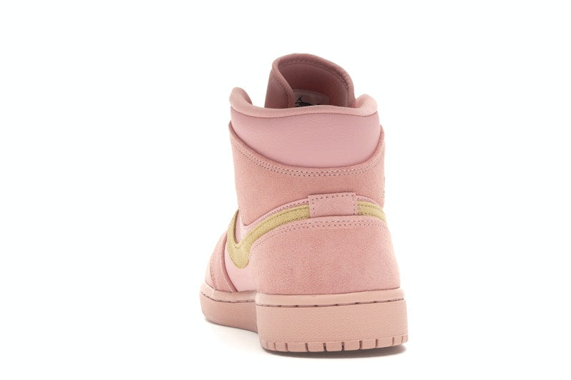 Jordan 1 Mid Coral Gold