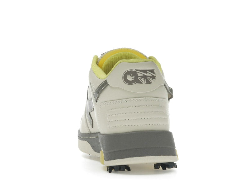 OFF-WHITE Out Of Office OOO Low Tops Golf Paris Hilinski Gray Yellow
