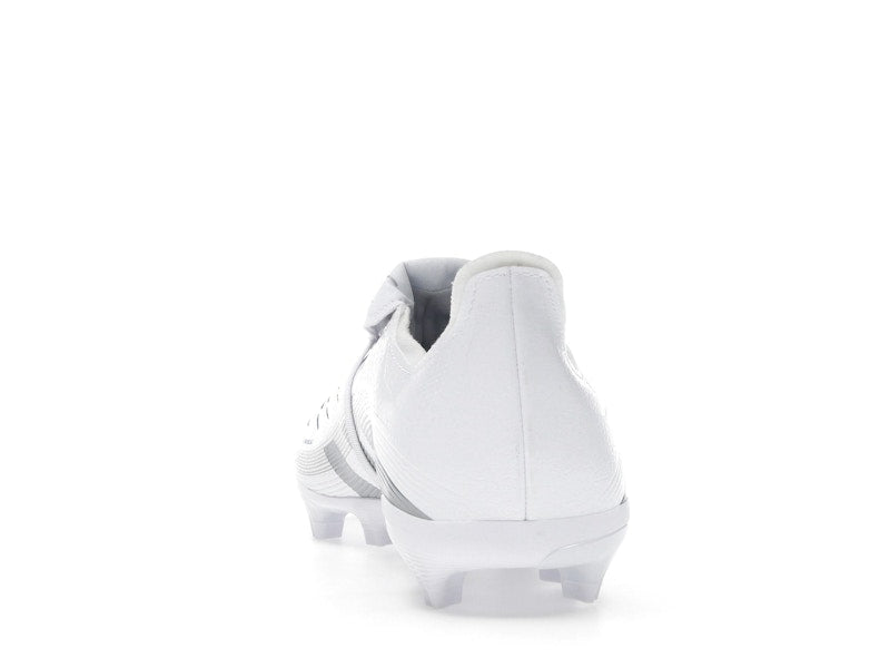 adidas Predator League Fold-Over Tongue FG/MG Cloud White Silver Metallic Bright Royal