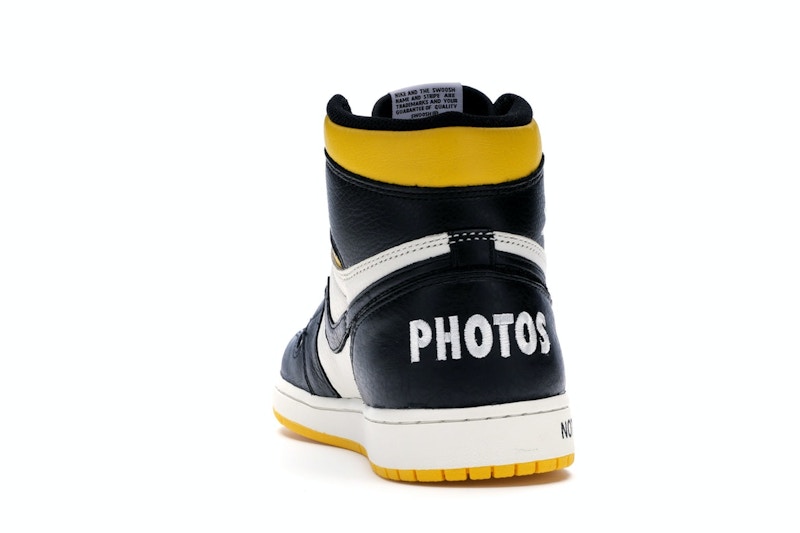 Jordan 1 Retro High Not for Resale Varsity Maize