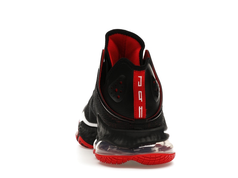 Nike LeBron 19 Low Black White University Red