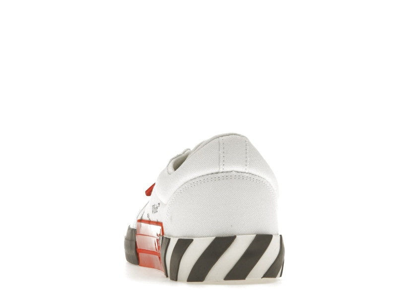 OFF-WHITE Vulcanized Low White Khaki Canvas