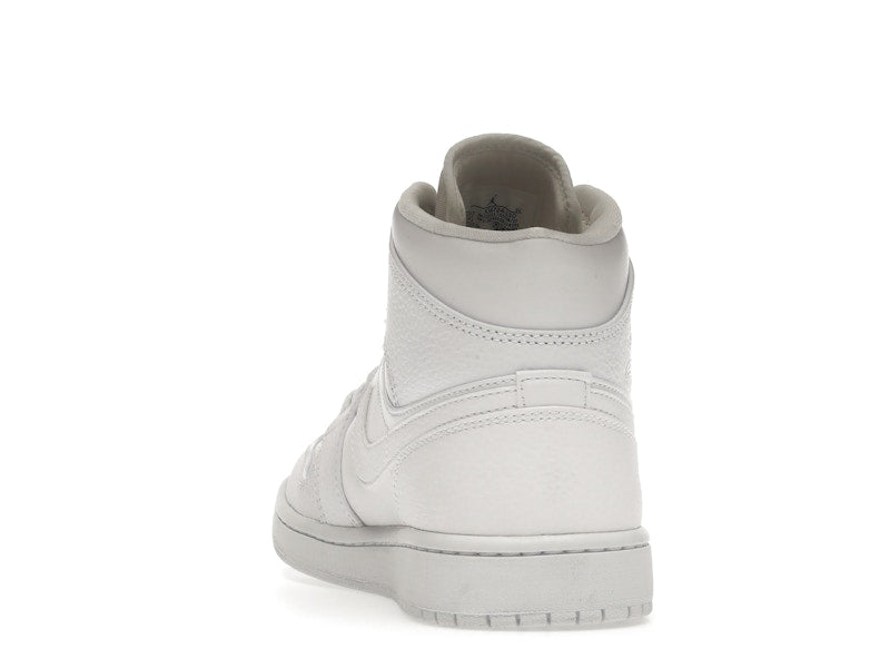 Jordan 1 Mid Triple White 2.0 (2020)