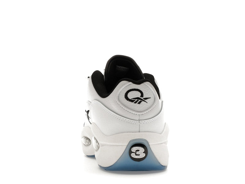 Reebok Question Low White Black Toe