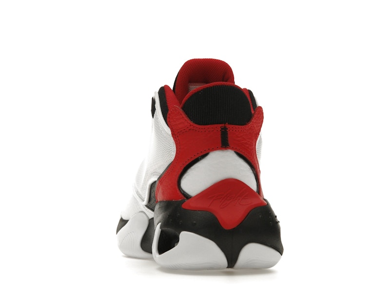 Jordan Max Aura 4 White Black University Red