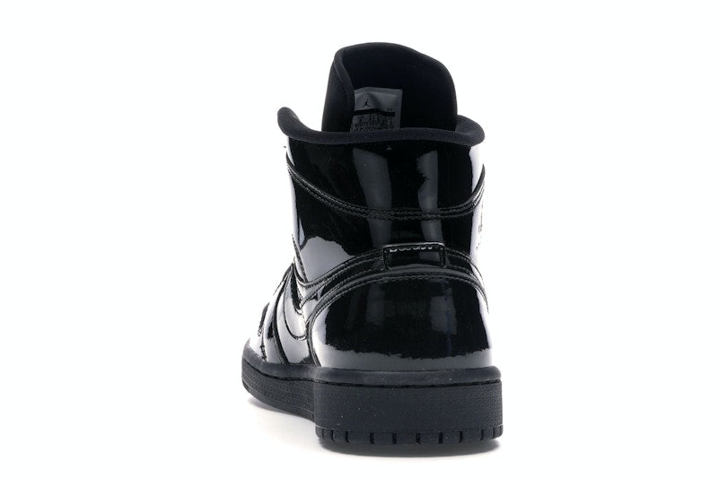 Jordan 1 Mid SE Triple Black Patent (Women's)
