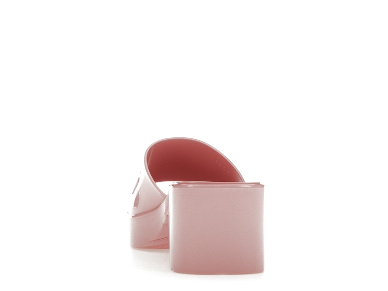 Gucci 60mm Slide Sandal Pink Rubber