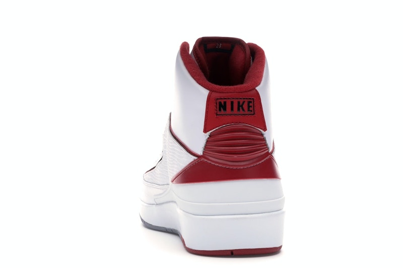 Jordan 2 Retro White Red (2014)