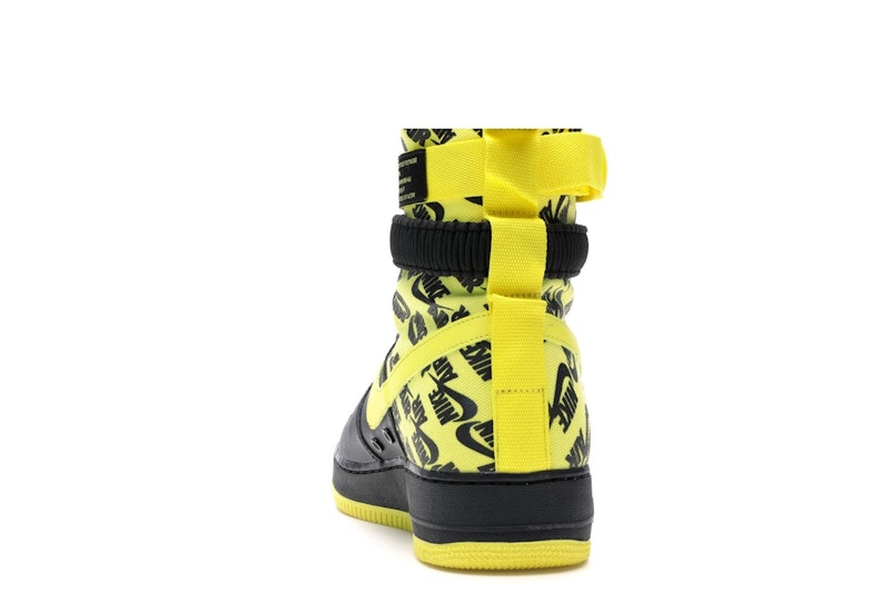 Nike SF Air Force 1 High Black Dynamic Yellow