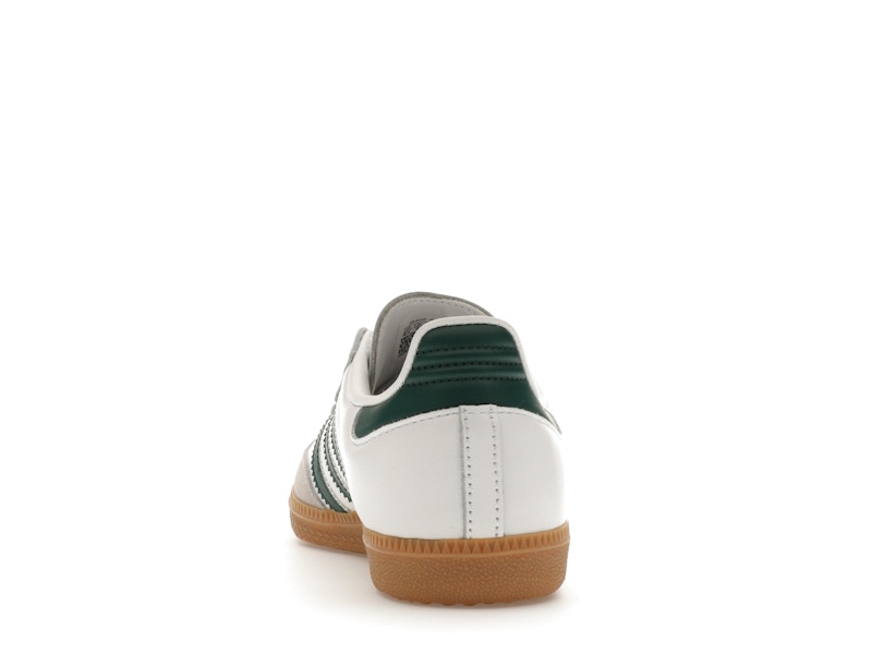 adidas Samba OG White Collegiate Green Gum (Kids)