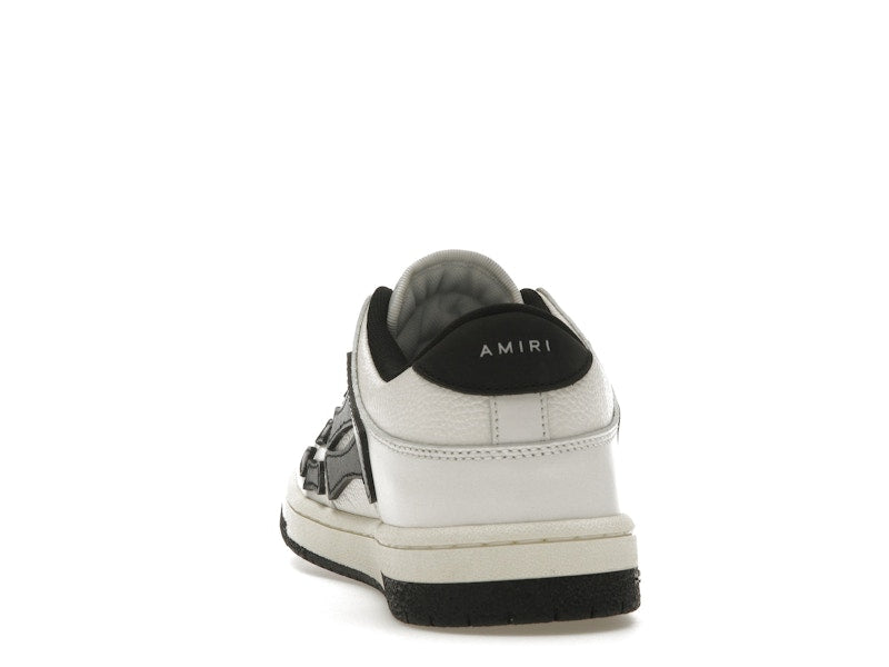 AMIRI Skel Top Low White Black White