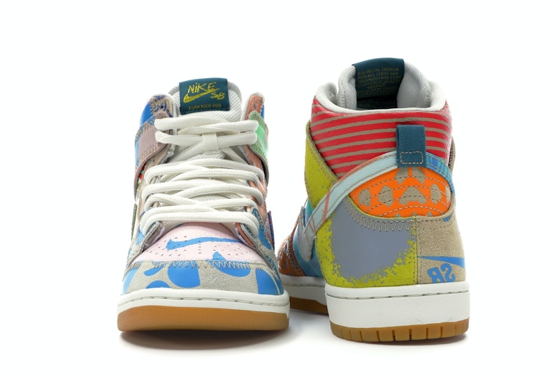 Nike SB Dunk High Thomas Campbell What the Dunk