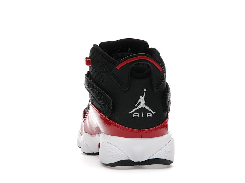 Jordan 6 Rings Black Gym Red White