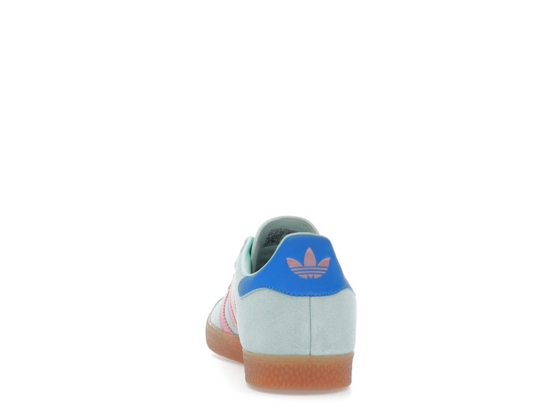 adidas Gazelle Clear Mint Bliss Pink Bright Blue (GS)