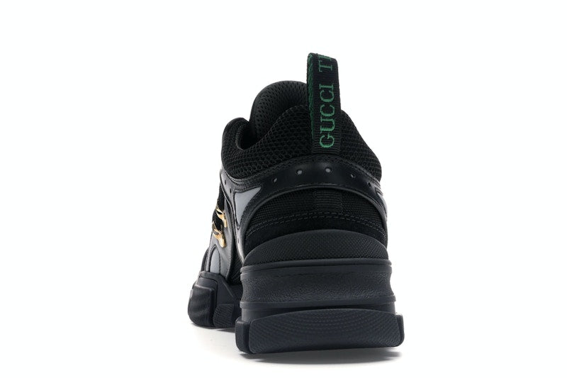 Gucci Flashtrek SEGA Black Leather