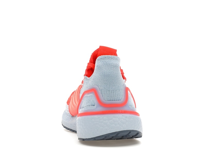 adidas Ultra Boost 19 Solar Red Glow Blue