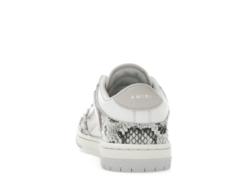 AMIRI Skel Top Low Snake Alabaster