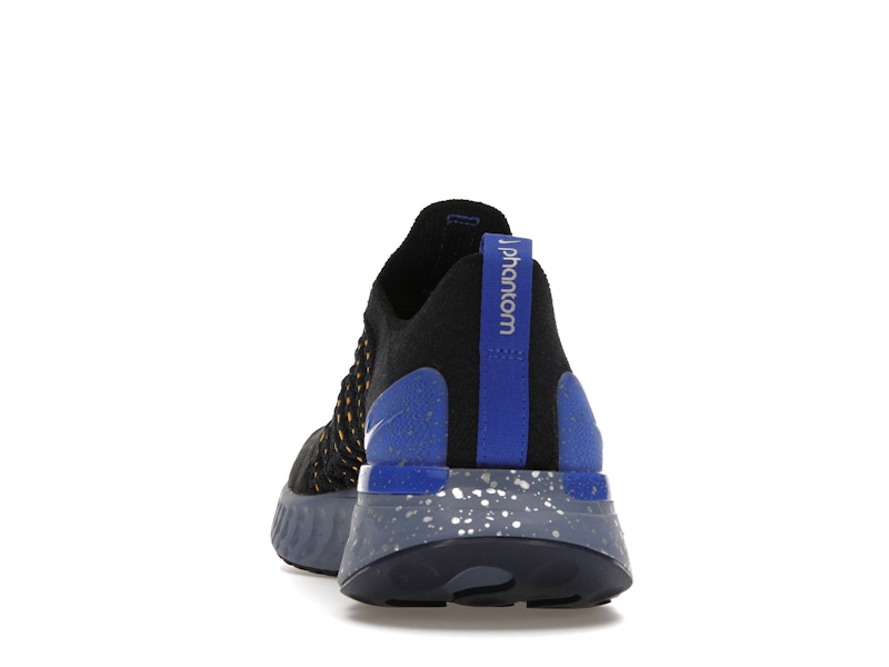 Nike React Phantom Run Flyknit 2 Black Hyper Royal