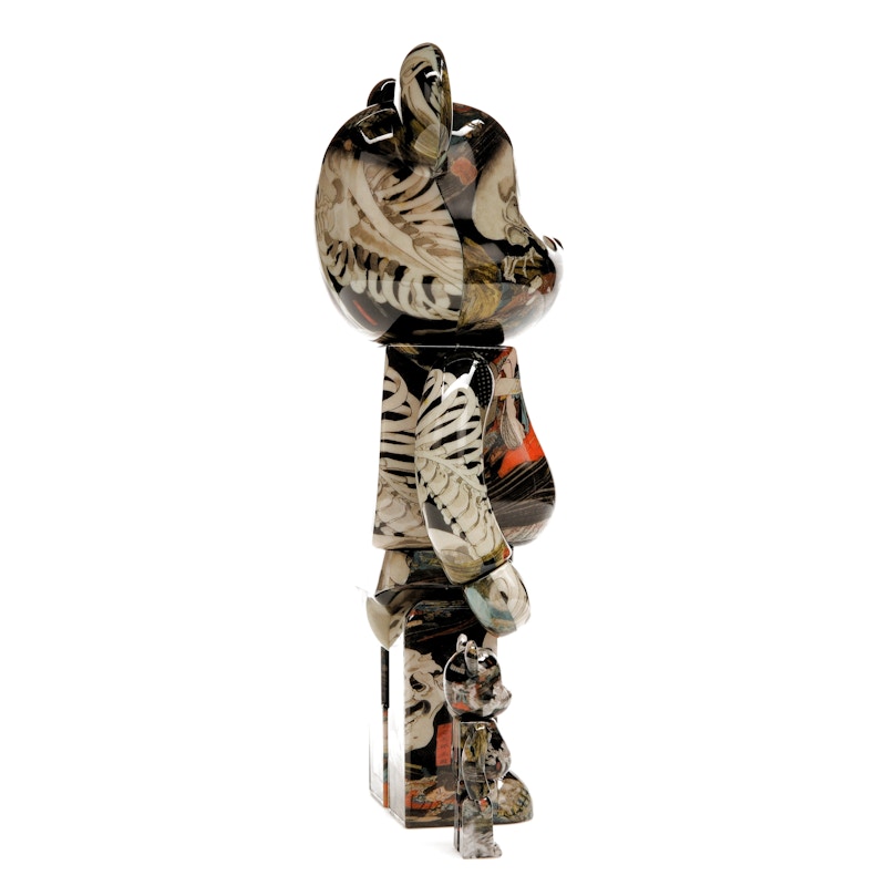 Bearbrick Utagawa Kuniyoshi (The Haunted Old Palace at Soma) 100% & 400% Set