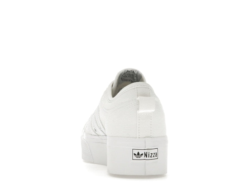 adidas Nizza Platform Triple White (Women's)