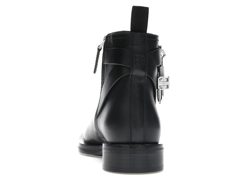 Givenchy Lock Ankle Boots Black