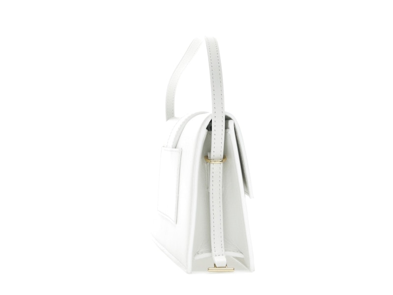 Jacquemus Le Bambino Long Shoulder Bag White
