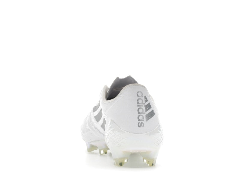 adidas Adizero F50 4 Leather FG White Silver Metallic