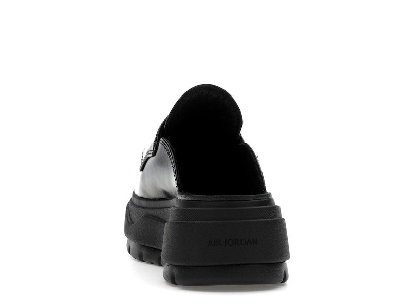 Jordan Mule Black Metallic Silver (Women's)