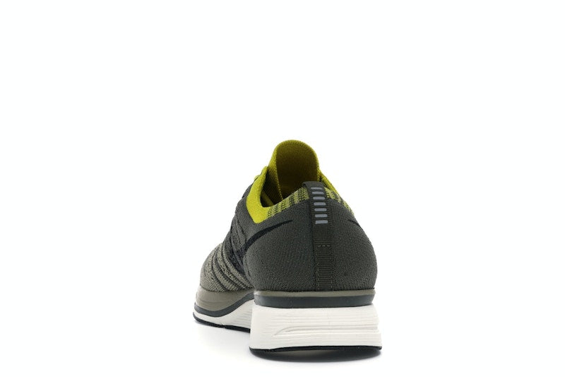 Nike Flyknit Trainer Cargo Khaki Bright Citron