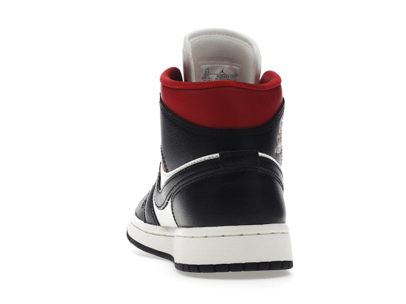 Jordan 1 Mid Gym Red Panda (Women's)