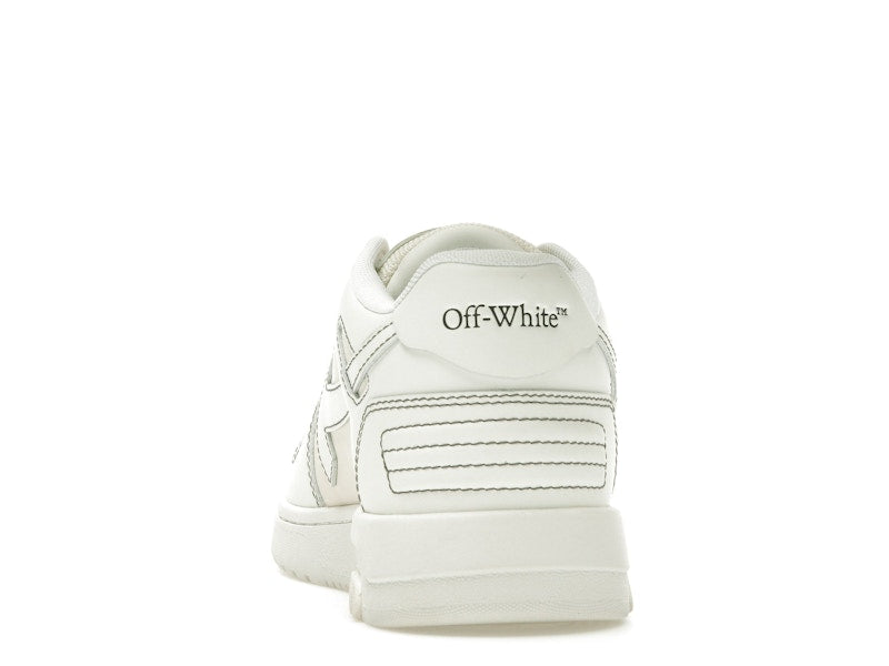 OFF-WHITE Out Of Office OOO Low Tops Cream White