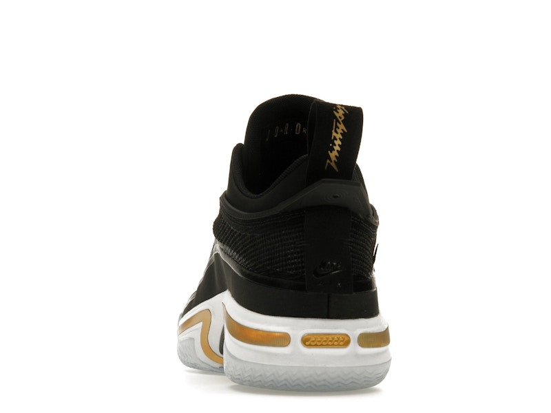 Jordan 36 Low Black Gold (Clear Sole)