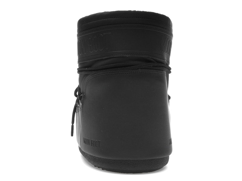 Moon Boot Icon Rubber Low Boot Black