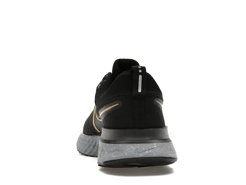 Nike React Infinity Run Flyknit 2 Black Gold