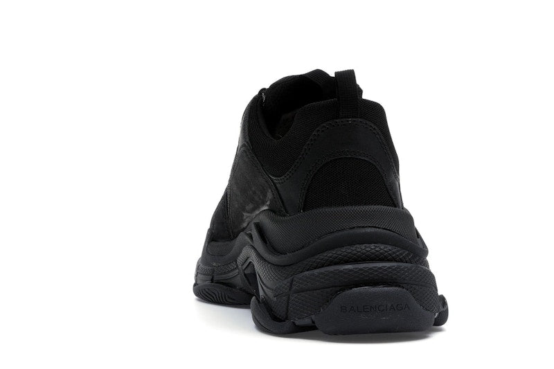 Balenciaga Triple S Triple Black (2018 Reissue) (Nondistressed)