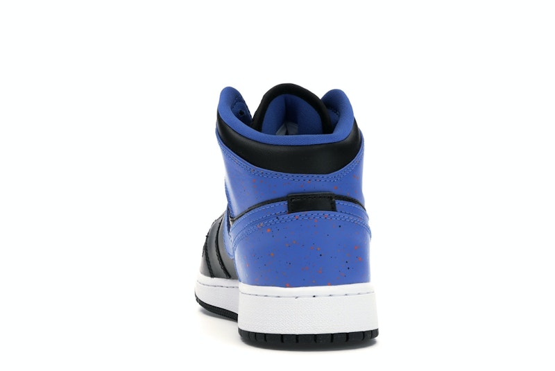 Jordan 1 Mid Royal Paint Splatter (GS)