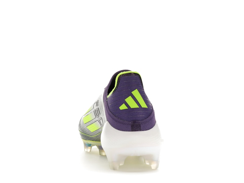 adidas Laceless F50 Elite Fast Reborn FG Purple Lucid Lemon