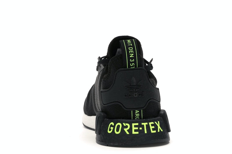 adidas NMD R1 Gore-tex Core Black Solar Yellow