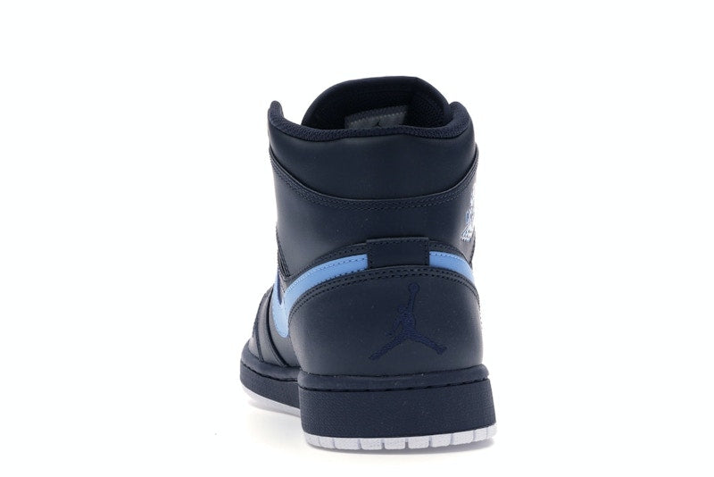 Jordan 1 Retro Mid Obsidian University Blue