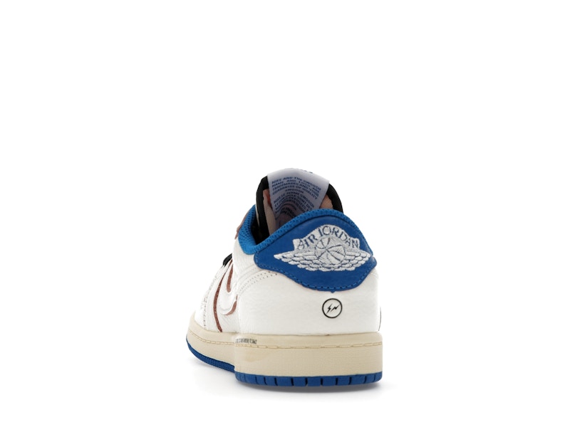 Jordan 1 Retro Low OG SP Fragment x Travis Scott Sail Military Blue (PS)