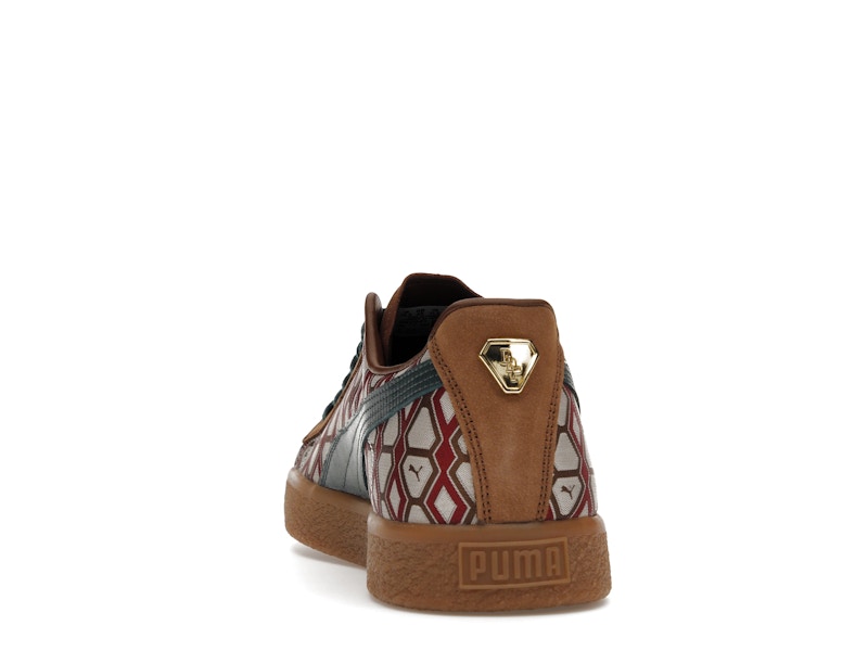 Puma Clyde Tassle Dapper Dan Frair Brown