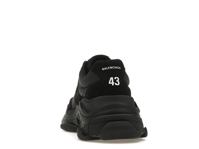 Balenciaga Triple S Nylon Black