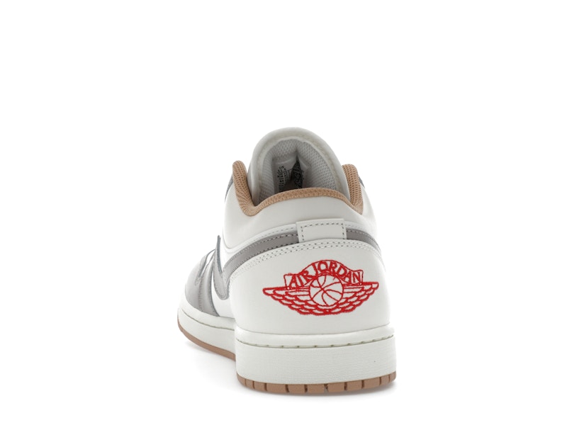 Jordan 1 Low Sail College Grey Rattan